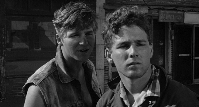 Young Jeff Bridges and Timothy Bottoms in The Last Picture Show